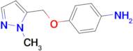 4-[(1-methyl-1H-pyrazol-5-yl)methoxy]aniline