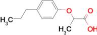 2-(4-propylphenoxy)propanoic acid