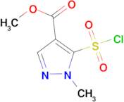 methyl 5-(chlorosulfonyl)-1-methyl-1H-pyrazole-4-carboxylate