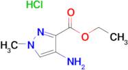 ethyl 4-amino-1-methyl-1{H}-pyrazole-3-carboxylate