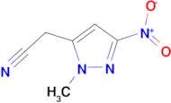 (1-methyl-3-nitro-1H-pyrazol-5-yl)acetonitrile