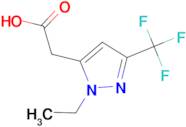 [1-ethyl-3-(trifluoromethyl)-1H-pyrazol-5-yl]acetic acid