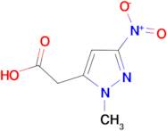 (1-methyl-3-nitro-1H-pyrazol-5-yl)acetic acid