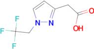 [1-(2,2,2-trifluoroethyl)-1H-pyrazol-3-yl]acetic acid