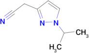(1-isopropyl-1H-pyrazol-3-yl)acetonitrile