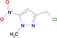 3-(chloromethyl)-1-methyl-5-nitro-1H-pyrazole