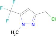 3-(chloromethyl)-1-methyl-5-(trifluoromethyl)-1H-pyrazole