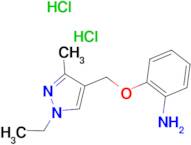 2-[(1-ethyl-3-methyl-1H-pyrazol-4-yl)methoxy]aniline