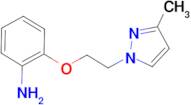 2-[2-(3-methyl-1H-pyrazol-1-yl)ethoxy]aniline