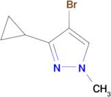 4-bromo-3-cyclopropyl-1-methyl-1H-pyrazole