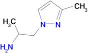 1-(3-methyl-1H-pyrazol-1-yl)propan-2-amine