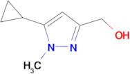 (5-cyclopropyl-1-methyl-1H-pyrazol-3-yl)methanol