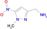 1-(1-methyl-5-nitro-1H-pyrazol-3-yl)methanamine