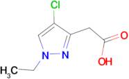 (4-chloro-1-ethyl-1H-pyrazol-3-yl)acetic acid