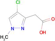 (4-chloro-1-methyl-1H-pyrazol-3-yl)acetic acid