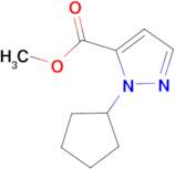 methyl 1-cyclopentyl-1H-pyrazole-5-carboxylate