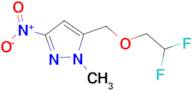 5-[(2,2-difluoroethoxy)methyl]-1-methyl-3-nitro-1H-pyrazole