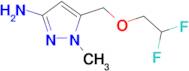 5-[(2,2-difluoroethoxy)methyl]-1-methyl-1H-pyrazol-3-amine
