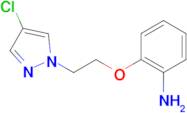 2-[2-(4-chloro-1H-pyrazol-1-yl)ethoxy]aniline