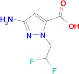 3-amino-1-(2,2-difluoroethyl)-1H-pyrazole-5-carboxylic acid