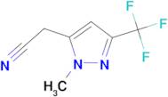 [1-methyl-3-(trifluoromethyl)-1H-pyrazol-5-yl]acetonitrile