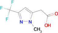 [1-methyl-3-(trifluoromethyl)-1H-pyrazol-5-yl]acetic acid