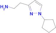 2-(1-cyclopentyl-1H-pyrazol-3-yl)ethanamine