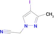 (4-iodo-3-methyl-1H-pyrazol-1-yl)acetonitrile