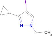 3-cyclopropyl-1-ethyl-4-iodo-1H-pyrazole