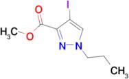 methyl 4-iodo-1-propyl-1H-pyrazole-3-carboxylate