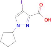 1-cyclopentyl-4-iodo-1H-pyrazole-3-carboxylic acid