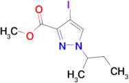 methyl 1-sec-butyl-4-iodo-1H-pyrazole-3-carboxylate