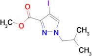 methyl 4-iodo-1-isobutyl-1H-pyrazole-3-carboxylate