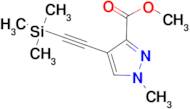 methyl 1-methyl-4-[(trimethylsilyl)ethynyl]-1H-pyrazole-3-carboxylate