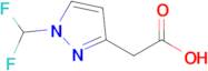 [1-(difluoromethyl)-1{H}-pyrazol-3-yl]acetic acid