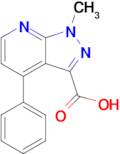 1-methyl-4-phenyl-1{H}-pyrazolo[3,4-{b}]pyridine-3-carboxylic acid