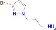 3-(3-bromo-1{H}-pyrazol-1-yl)propan-1-amine