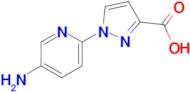 1-(5-aminopyridin-2-yl)-1H-pyrazole-3-carboxylic acid