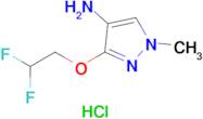 3-(2,2-difluoroethoxy)-1-methyl-1H-pyrazol-4-amine