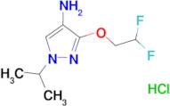 3-(2,2-difluoroethoxy)-1-isopropyl-1H-pyrazol-4-amine