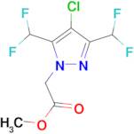 methyl [4-chloro-3,5-bis(difluoromethyl)-1H-pyrazol-1-yl]acetate