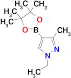 1-ethyl-3-methyl-4-(4,4,5,5-tetramethyl-1,3,2-dioxaborolan-2-yl)-1H-pyrazole