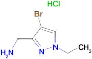 1-(4-bromo-1-ethyl-1H-pyrazol-3-yl)methanamine