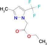 ethyl [3-methyl-5-(trifluoromethyl)-1H-pyrazol-1-yl]acetate