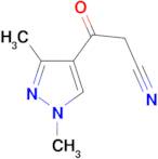3-(1,3-dimethyl-1H-pyrazol-4-yl)-3-oxopropanenitrile