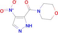 4-[(4-nitro-1H-pyrazol-3-yl)carbonyl]morpholine