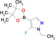 1-ethyl-5-fluoro-4-(4,4,5,5-tetramethyl-1,3,2-dioxaborolan-2-yl)-1H-pyrazole