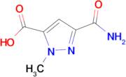 3-(aminocarbonyl)-1-methyl-1H-pyrazole-5-carboxylic acid