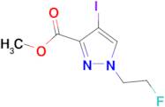 methyl 1-(2-fluoroethyl)-4-iodo-1H-pyrazole-3-carboxylate