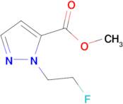 methyl 1-(2-fluoroethyl)-1H-pyrazole-5-carboxylate